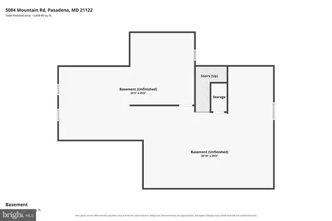Floorplan - 5084 Mountain Rd, Pasadena, MD 21122 photo 2 of 4