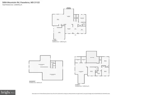 Floorplan - 5084 Mountain Rd, Pasadena, MD 21122 photo 3 of 4