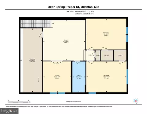 Floorplan - 3077 Spring Peeper Ct, Odenton, MD 21113 photo 2 of 3