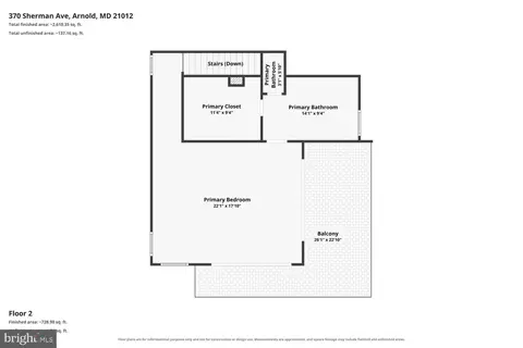 Floorplan - 370 Sherman Ave, Arnold, MD 21012 photo 1 of 4