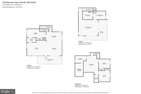Floorplan - 370 Sherman Ave, Arnold, MD 21012 photo 3 of 4