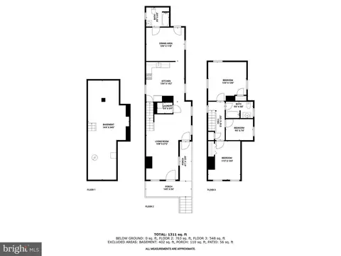 Floorplan - 152 S Monastery Ave, Baltimore, MD 21229 photo 1 of 4