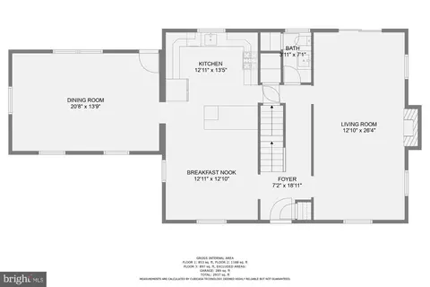 Floorplan - 410 Drury Ln, Baltimore, MD 21229 photo 4 of 8