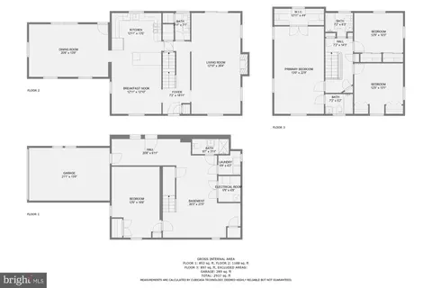 Floorplan - 410 Drury Ln, Baltimore, MD 21229 photo 8 of 8
