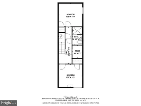 Floorplan - 817 S Streeper St, Baltimore, MD 21224 photo 2 of 9
