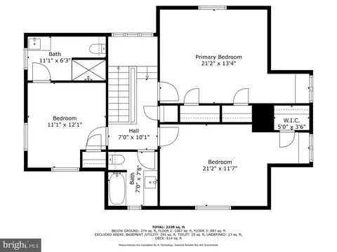 Floorplan - 203 Deepdene Rd, Baltimore, MD 21210 photo 2 of 4