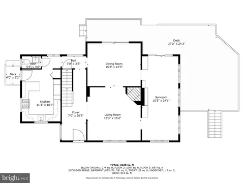 Floorplan - 203 Deepdene Rd, Baltimore, MD 21210 photo 1 of 4