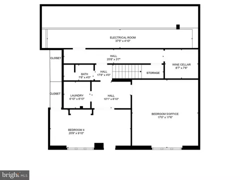 Floorplan - 1003 Saint Georges Rd, Baltimore, MD 21210 photo 1 of 2