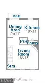Floorplan - 288 Robert St, Baltimore, MD 21217 photo 2 of 3