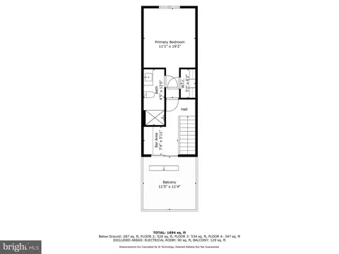Floorplan - 647 E Clement St, Baltimore, MD 21230 photo 3 of 4
