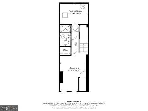 Floorplan - 647 E Clement St, Baltimore, MD 21230 photo 4 of 4