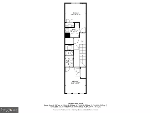 Floorplan - 647 E Clement St, Baltimore, MD 21230 photo 2 of 4