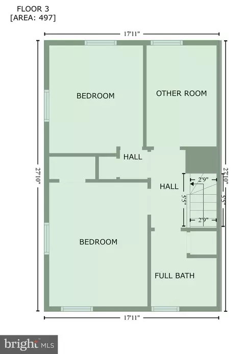 Floorplan - 1282 Gittings Ave, Baltimore, MD 21239 photo 6 of 7