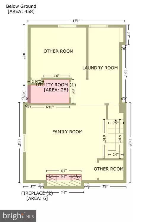 Floorplan - 1282 Gittings Ave, Baltimore, MD 21239 photo 7 of 7