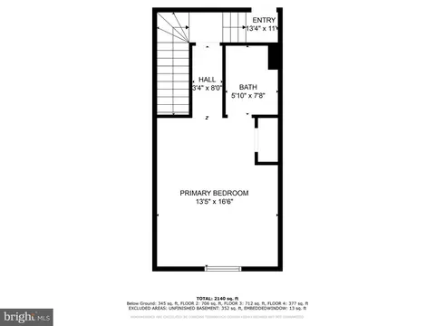 Floorplan - 2406 N Calvert St, Baltimore, MD 21218 photo 4 of 5
