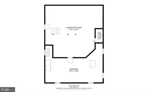 Floorplan - 4629 Briarclift Rd, Baltimore, MD 21229 photo 3 of 4