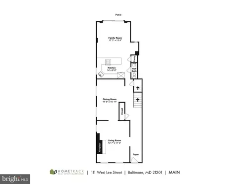 Floorplan - 111 W Lee St, Baltimore, MD 21201 photo 1 of 5