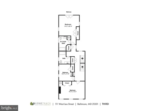 Floorplan - 111 W Lee St, Baltimore, MD 21201 photo 3 of 5