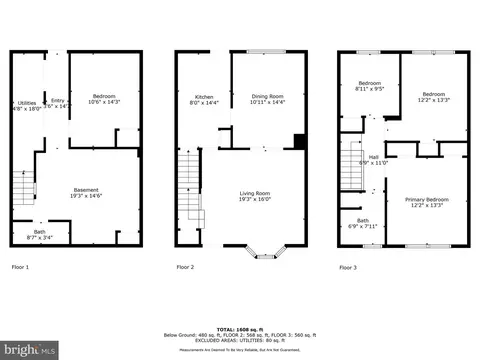 Floorplan - 1228 Glenhaven Rd, Baltimore, MD 21239 photo 4 of 4