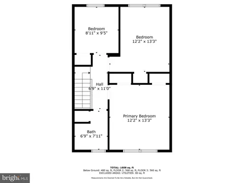 Floorplan - 1228 Glenhaven Rd, Baltimore, MD 21239 photo 3 of 4