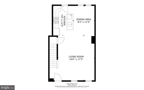 Floorplan - 3013 W Garrison Ave, Baltimore, MD 21215 photo 2 of 4