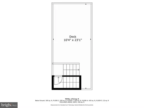 Floorplan - 1304 Andre St, Baltimore, MD 21230 photo 5 of 6