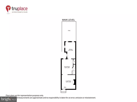 Floorplan - 105 E Montgomery St, Baltimore, MD 21230 photo 1 of 4