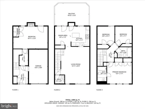 Floorplan - 5217 Tabard Ct, Baltimore, MD 21212 photo 1 of 4
