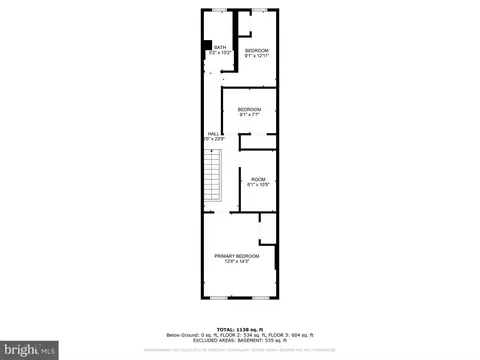 Floorplan - 3716 E Pratt St, Baltimore, MD 21224 photo 2 of 4