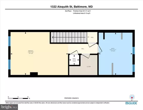 Floorplan - 1322 Aisquith St, Baltimore, MD 21202 photo 4 of 6
