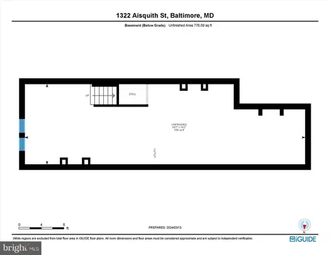 Floorplan - 1322 Aisquith St, Baltimore, MD 21202 photo 5 of 6