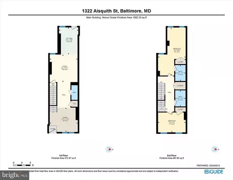 Floorplan - 1322 Aisquith St, Baltimore, MD 21202 photo 1 of 6