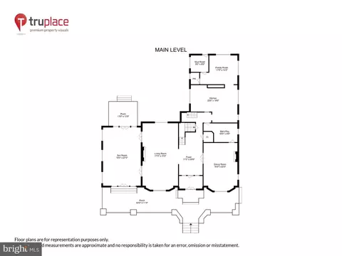 Floorplan - 205 Ridgewood Rd, Baltimore, MD 21210 photo 1 of 5