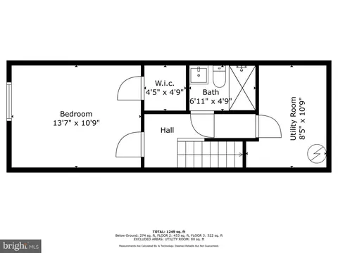 Floorplan - 3418 Dillon St, Baltimore, MD 21224 photo 3 of 4