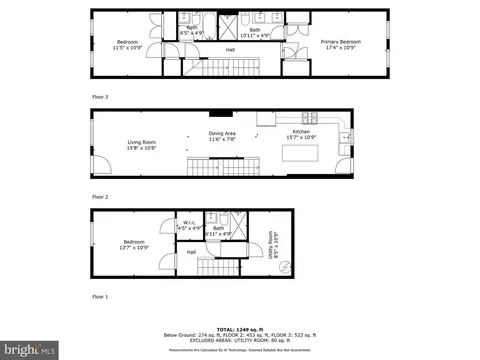 Floorplan - 3418 Dillon St, Baltimore, MD 21224 photo 4 of 4