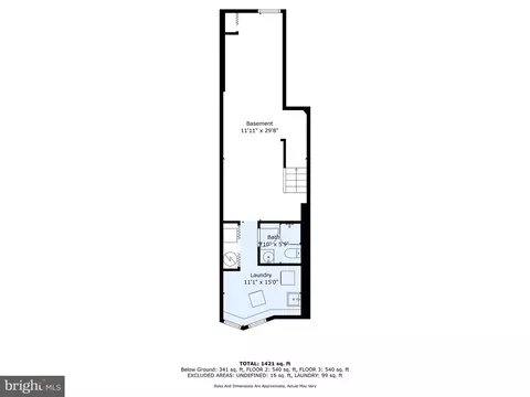 Floorplan - 1816 Aiken St, Baltimore, MD 21213 photo 3 of 4