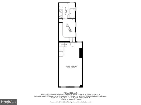 Floorplan - 114 S Ann St S, Baltimore, MD 21231 photo 5 of 5