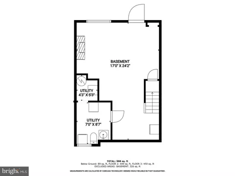 Floorplan - 5305 Lothian Rd, Baltimore, MD 21212 photo 3 of 7