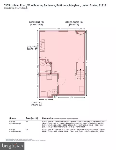 Floorplan - 5305 Lothian Rd, Baltimore, MD 21212 photo 7 of 7