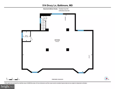Floorplan - 514 Drury Ln, Baltimore, MD 21229 photo 4 of 4