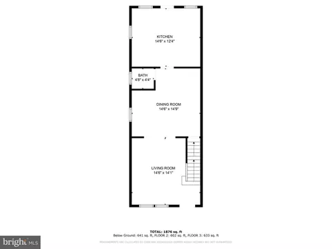 Floorplan - 3141 Chesterfield Ave, Baltimore, MD 21213 photo 2 of 3