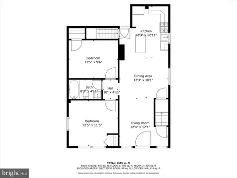 Floorplan - 3903 Ferndale Ave, Baltimore, MD 21207 photo 1 of 4