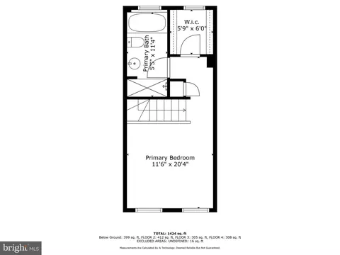 Floorplan - 617 W 33rd St, Baltimore, MD 21211 photo 4 of 5