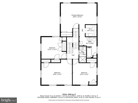 Floorplan - 305 Northway, Baltimore, MD 21218 photo 4 of 5