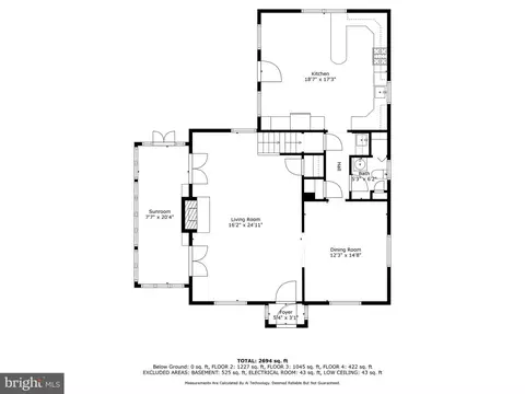 Floorplan - 305 Northway, Baltimore, MD 21218 photo 3 of 5