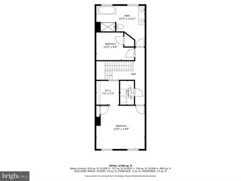 Floorplan - 1427 John St, Baltimore, MD 21217 photo 3 of 5