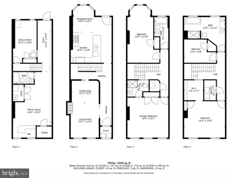 Floorplan - 1427 John St, Baltimore, MD 21217 photo 5 of 5