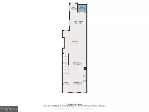 Floorplan - 1805 N Caroline St, Baltimore, MD 21213 photo 1 of 5