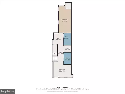 Floorplan - 1805 N Caroline St, Baltimore, MD 21213 photo 4 of 5