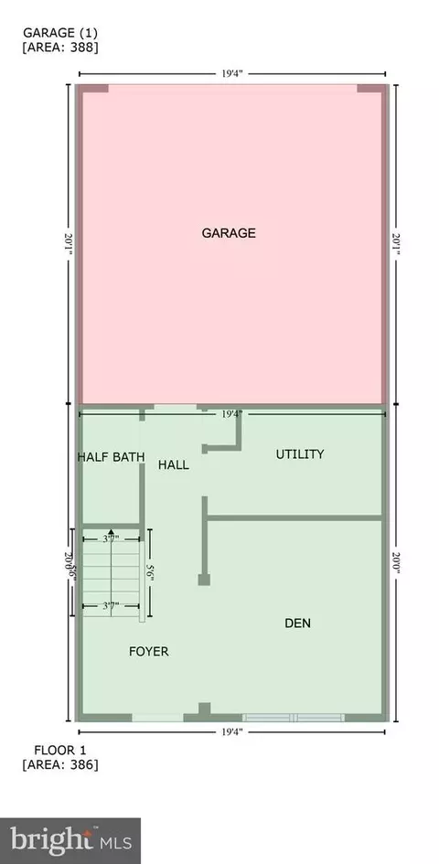 Floorplan - 1428 Steuart St, Baltimore, MD 21230 photo 6 of 9